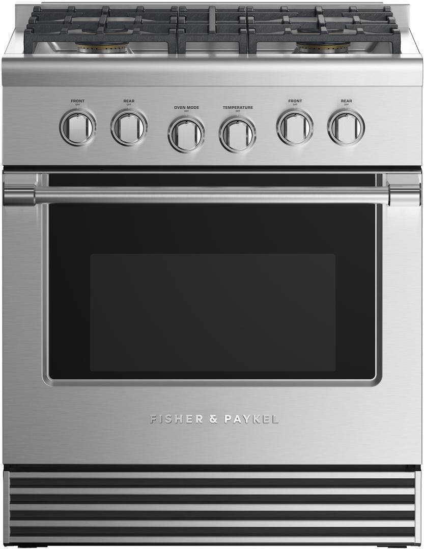 Fisher Paykel RGV2304LN Stainless Steel With Black Glass