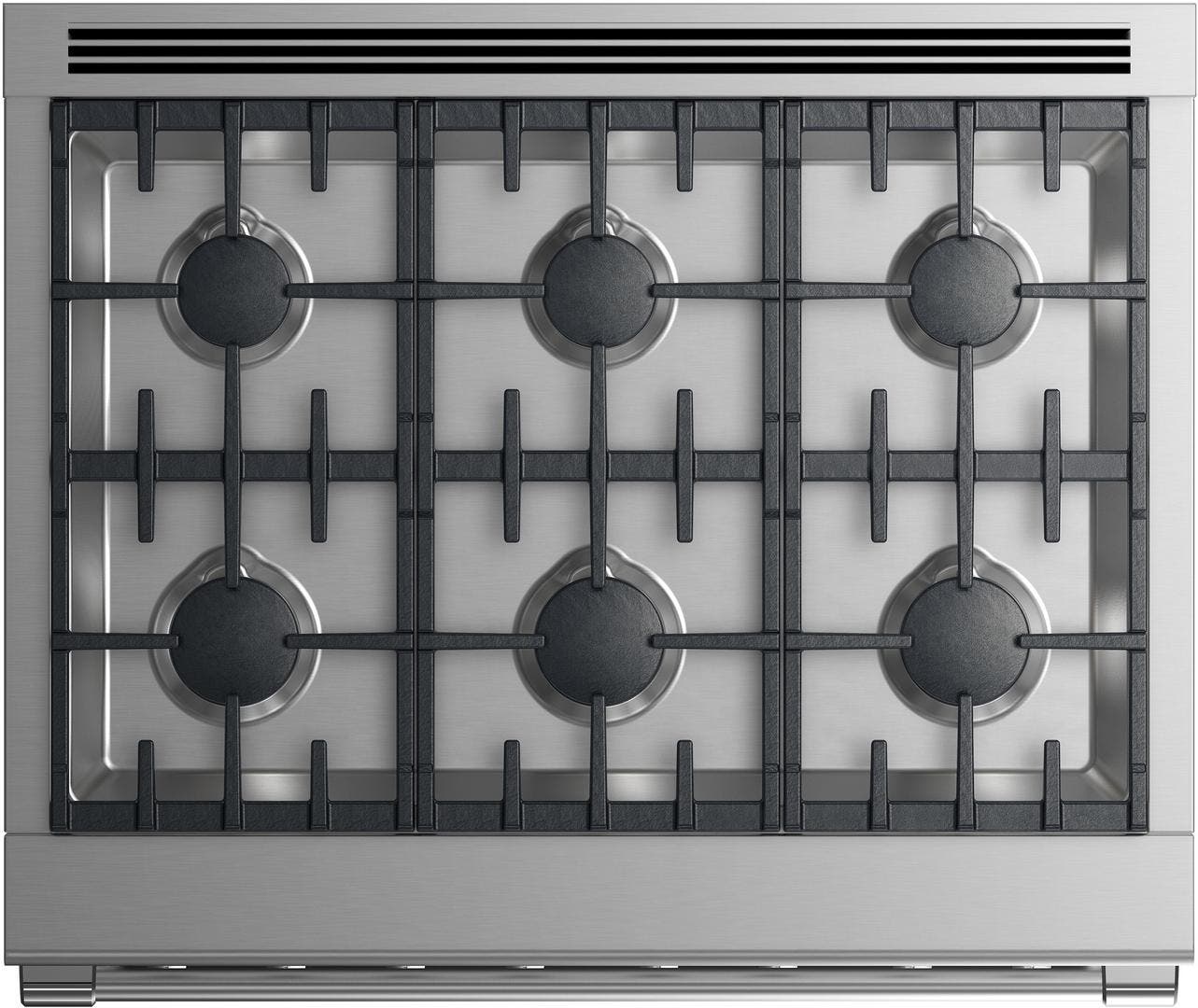 Fisher Paykel RGV2366NN Stainless Steel With Black Glass, Natural Gas