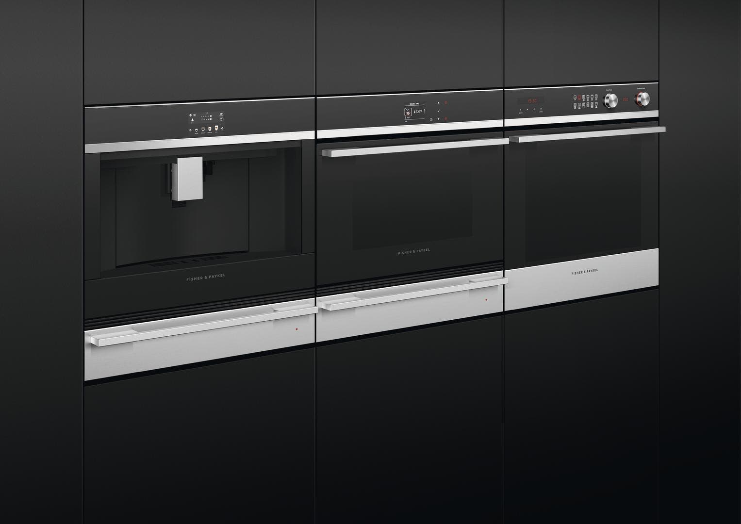Fisher Paykel WB24SDEB1 Black Glass