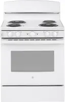 30 Inch Freestanding Electric Range with Coil Burners