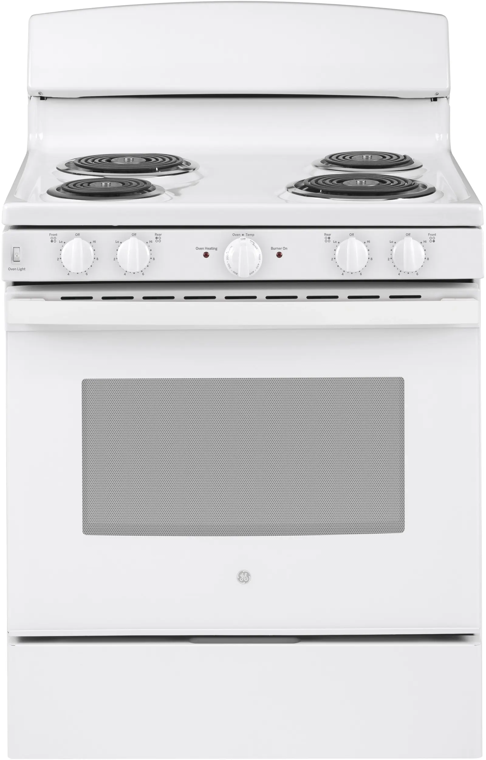 GE JBS460DMWW 30 Inch Freestanding Electric Range White