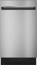 18 Inch Fully Integrated Built-In Dishwasher with 8 Place Settings, 3 Wash Cycles, Piranha™ Food Disposer, 3-Level Wash, NSF Certified Sanitize, Autosense Cycle, Low-Profile Installation, Silence Rating of 47 dBA, ADA Compliant and ENERGY STAR®