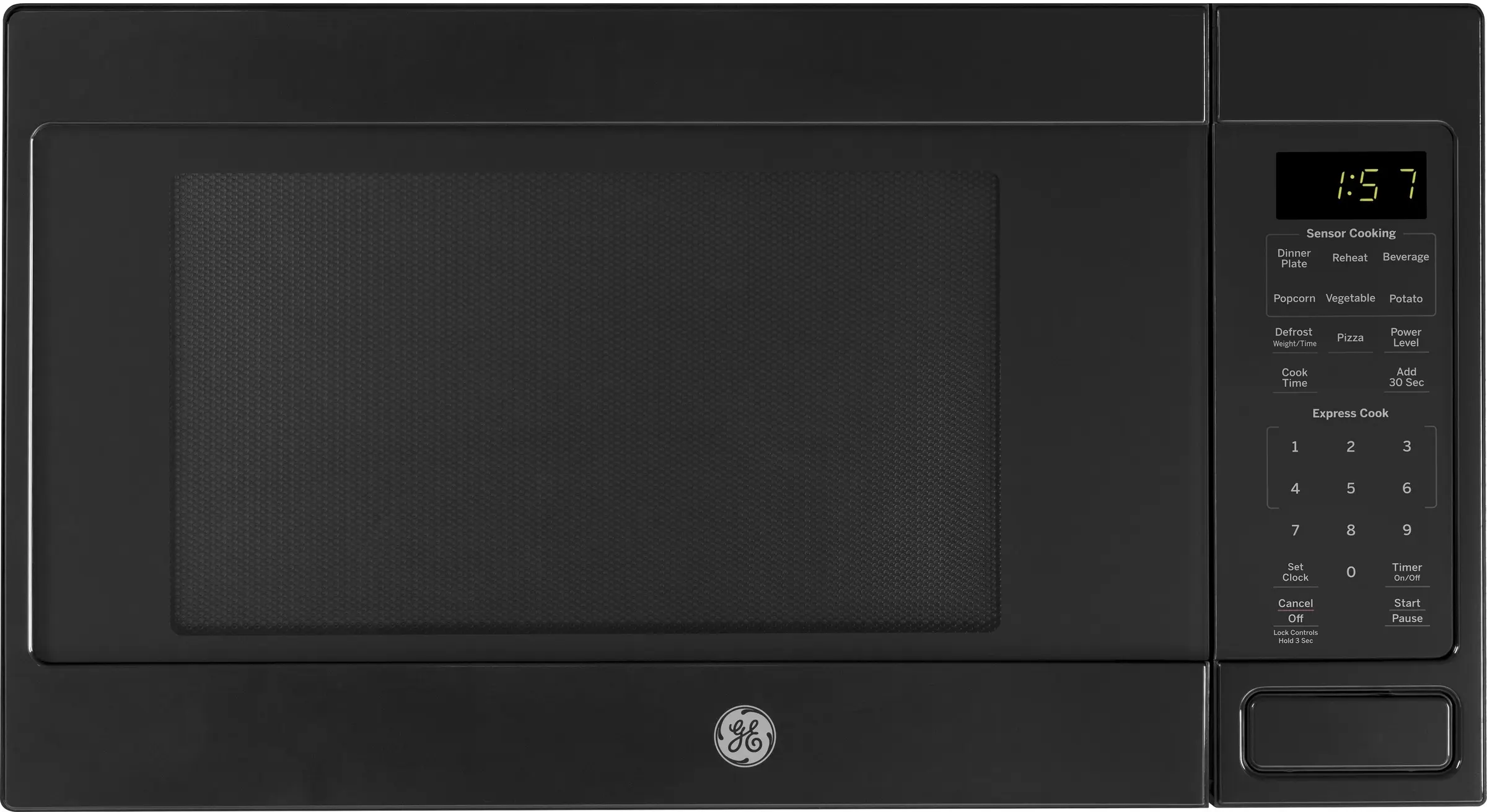 GE JES1657DMBB Black