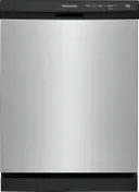 24 Inch Built-In Dishwasher with 14 Place Setting and 3 Wash Cycles