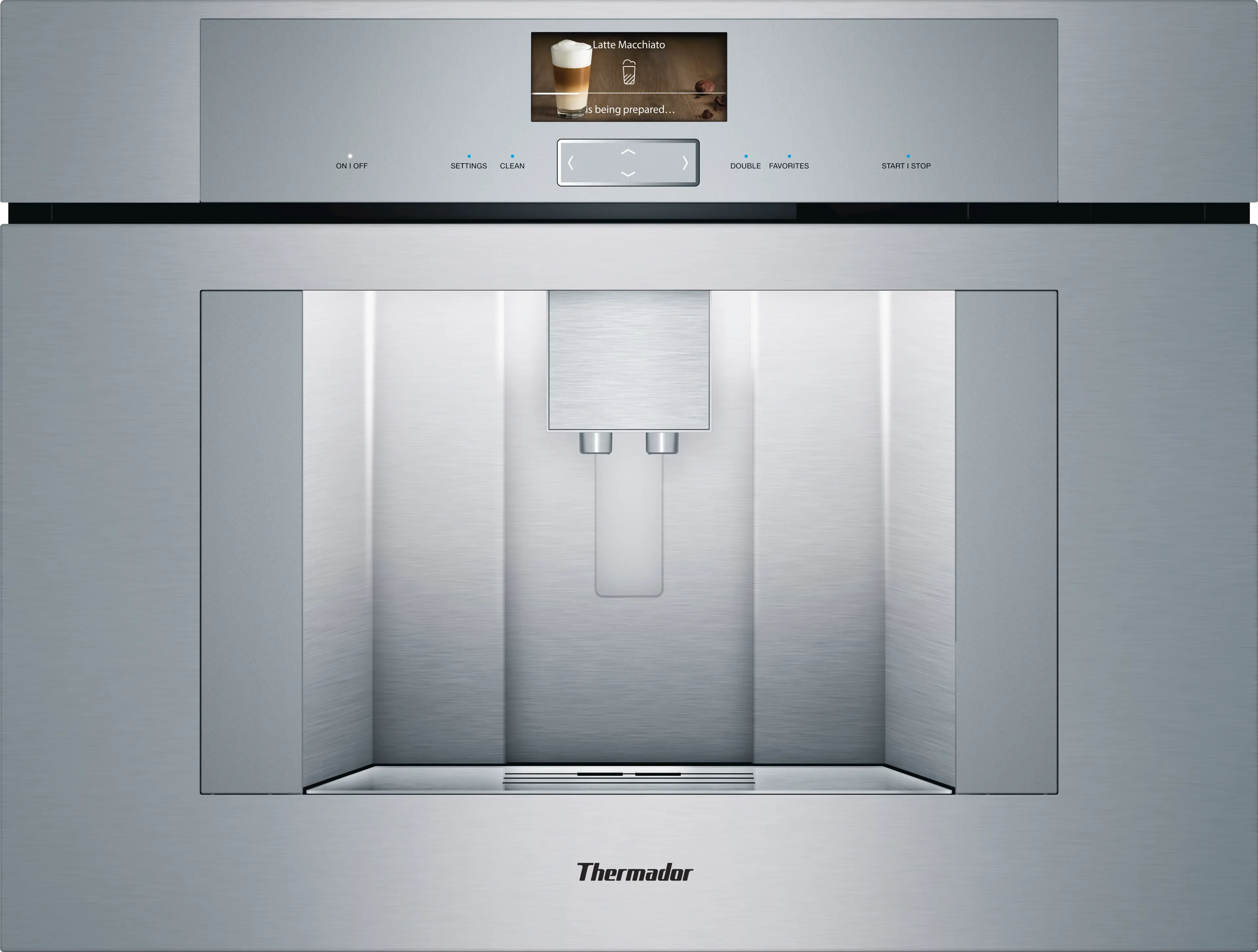 24 Inch Smart Built In Plumbed Coffee Machine