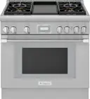 36 Inch Freestanding Professional Dual Fuel Smart Range with 6 Sealed Burners, 5 cu. ft. Oven Capacity, Self-Clean, and ExtraLow® Simmer Burners