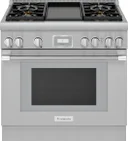 36 Inch Freestanding Dual Fuel Range with Sealed Burners