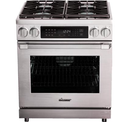 Dacor HDPR30SCNGH Dacor Heritage 30-inch dual-fuel range: Natural Ga...