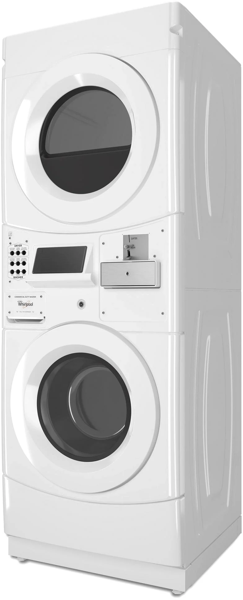 Whirlpool CET9000GQ 27 Inch Electric Laundry Center White