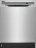 24 Inch Full Console Built-In Dishwasher with 12 Place Settings, 6 Wash Cycles, 52 dBA Silence Rating, Delay Start, Hard Food Disposer, Heated Dry, Cycle Status Indicators, Self-Cleaning Filter, ADA Compliant, NSF Certified Rinse and ENERGY STAR® Certified
