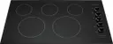 36 Inch Electric Cooktop with 5 Element Burners, Ceramic Glass Surface, Quick Boil Element, Keep Warm Zone, SpaceWise® Expandable Element, Ready-Select® Controls, Hot Surface Indicator, and UL/CSA Certified