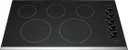 36 Inch Electric Cooktop with 5 Burners and Quick Boil