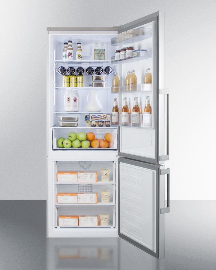 Summit FFBF286SS Stainless Steel/Platinum, No Ice Maker