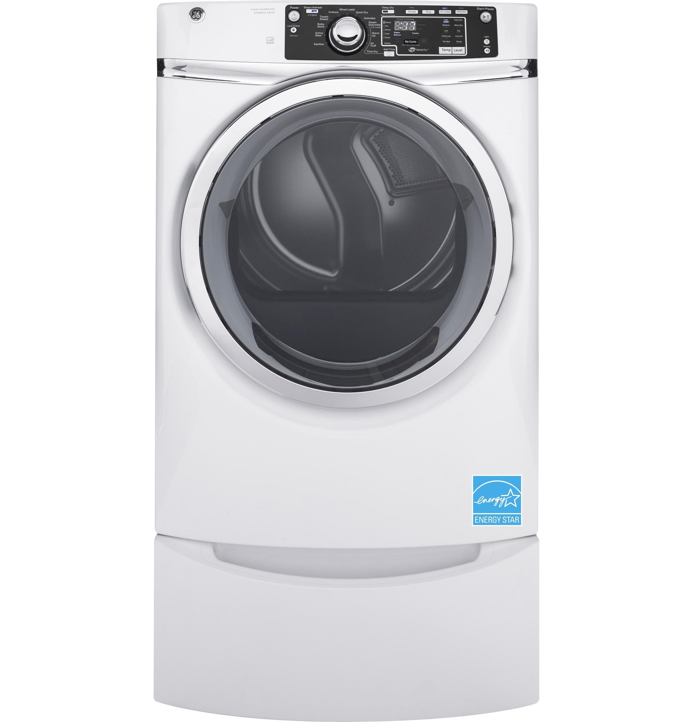 GE GFD48ESSKWW White