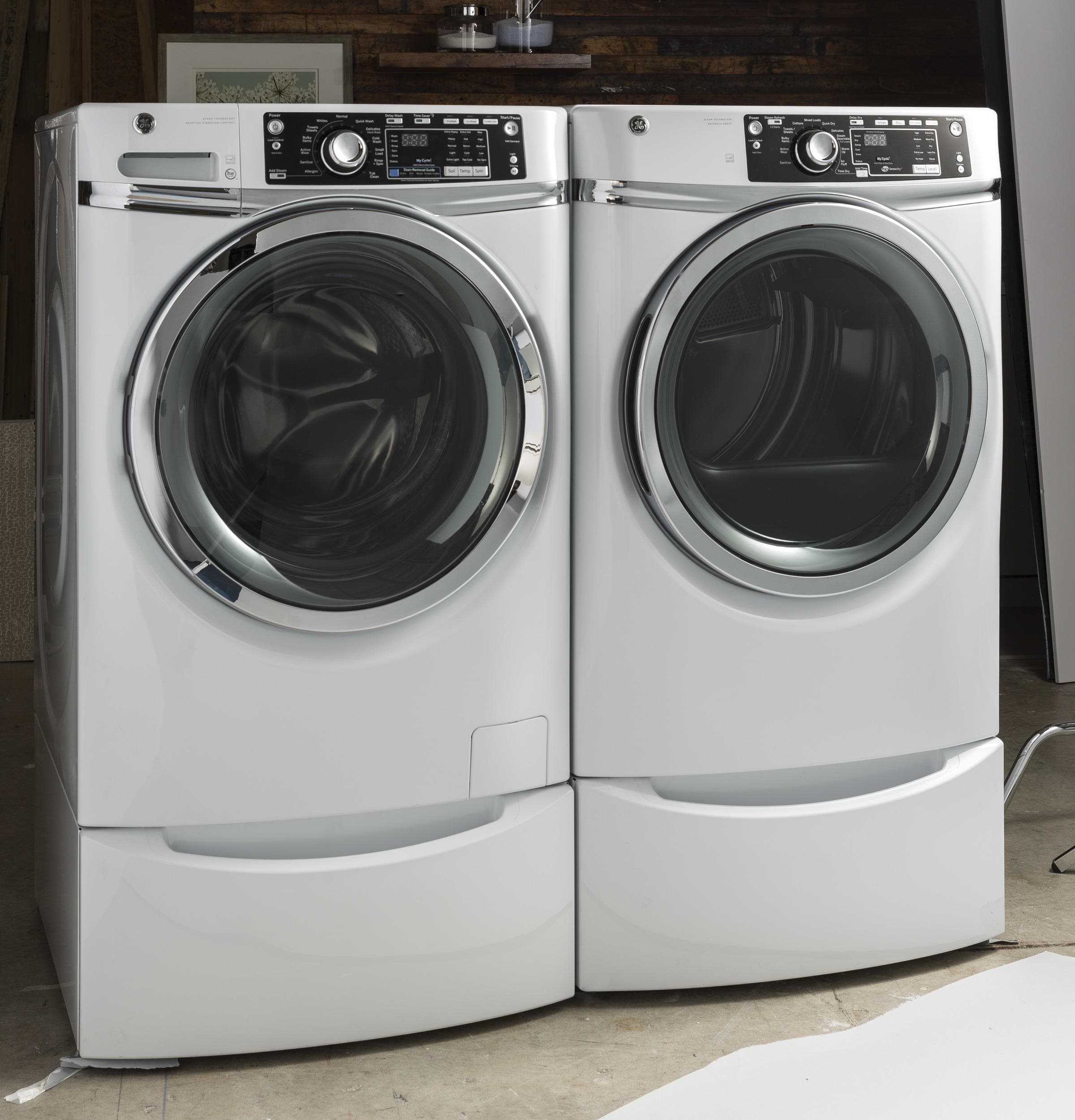 GE GFD48ESSKWW White