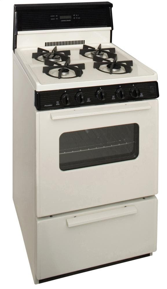 Premier SJK240TP0 Premier 24-Inch Gas Range  (Color: Biscuit)