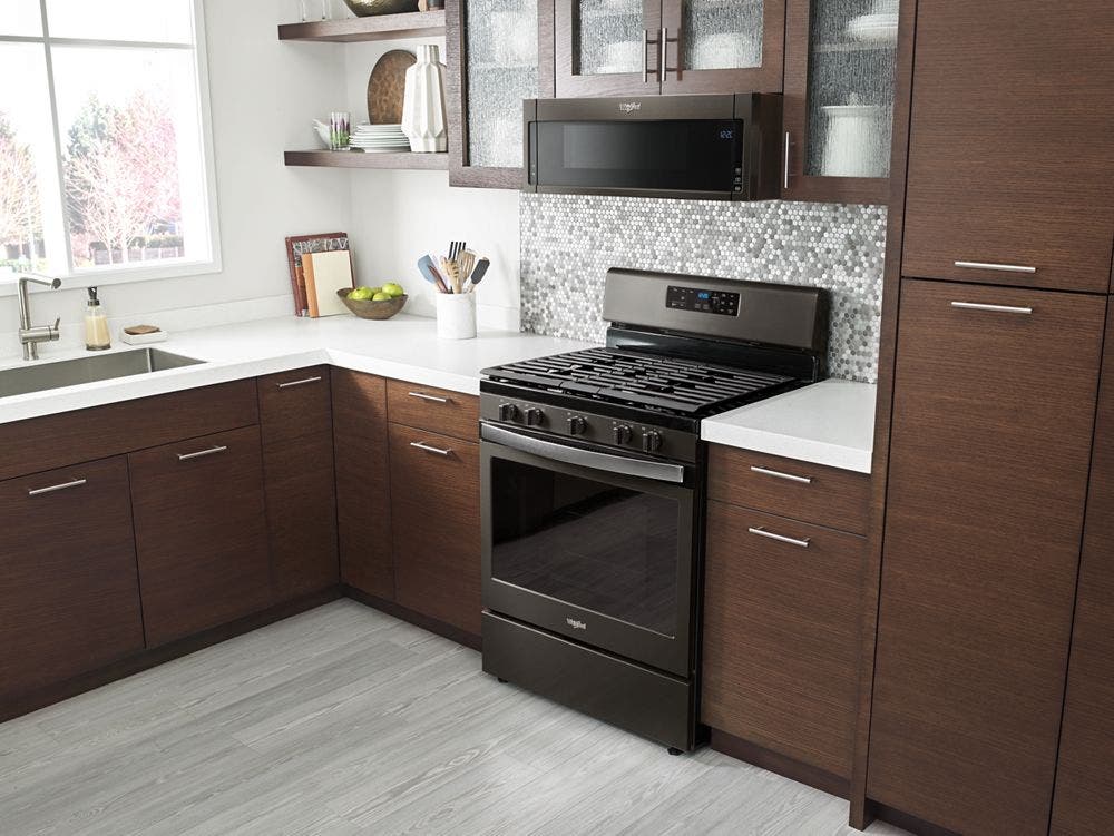 Whirlpool WFG525S0HV Black Stainless Steel
