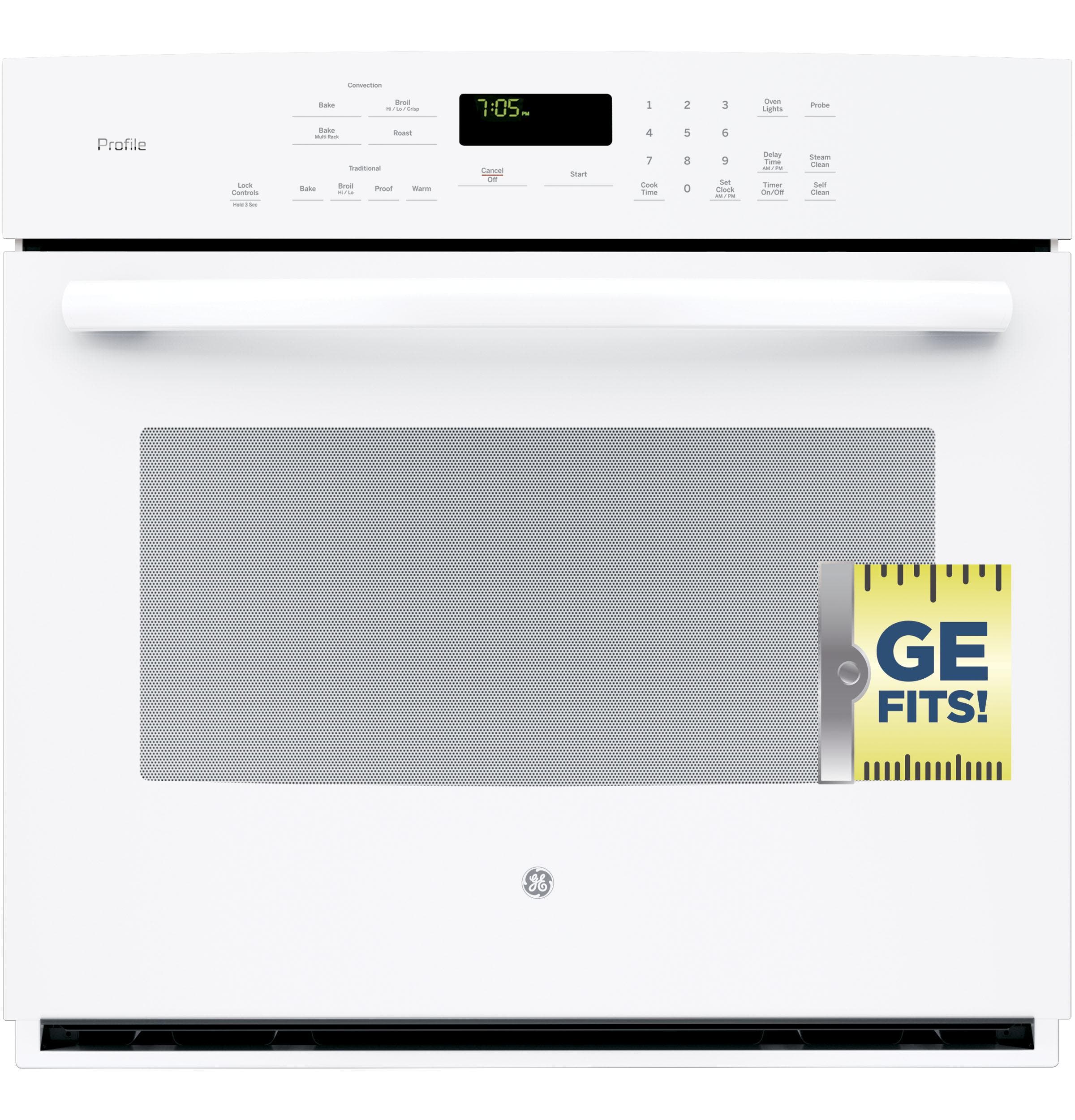 GE PT7050DFWW White