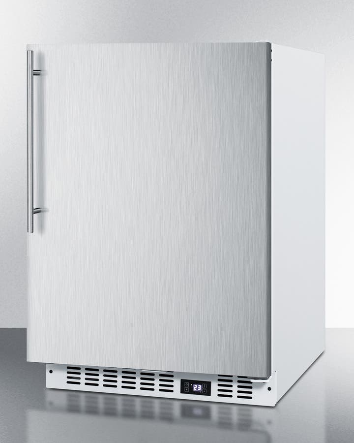 Summit SCFF52WXSSHV Stainless Steel/White, Professional Handle