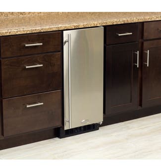 Marvel 25IMBBOL Black Cabinet/Requires Custom Panel