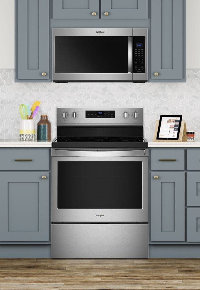Whirlpool WFE505W0HZ Fingerprint Resistant Stainless Steel
