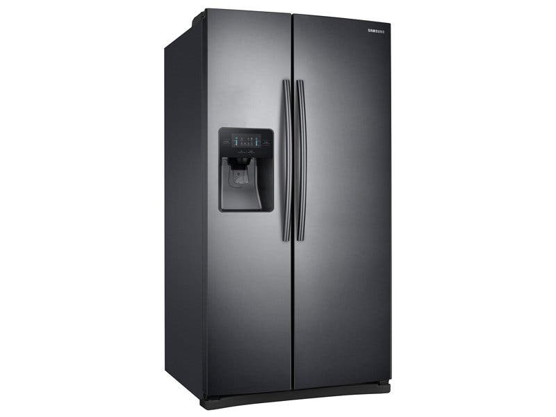 Samsung RS25J500DSG Fingerprint Resistant Black Stainless Steel