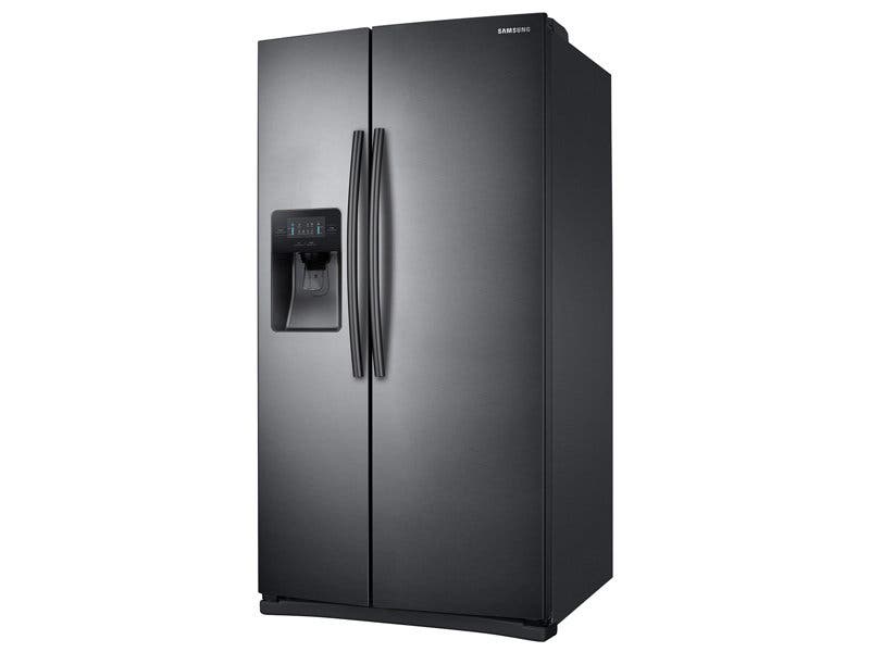 Samsung RS25J500DSG Fingerprint Resistant Black Stainless Steel