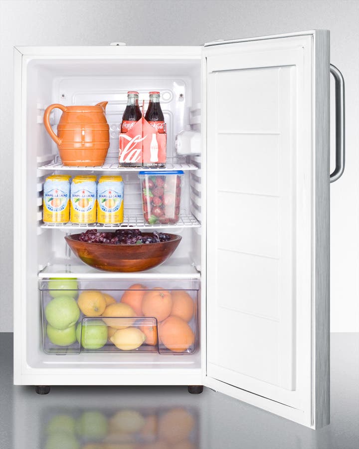Summit FF511LBI7SSTBADA Stainless Steel with Towel Bar Handle