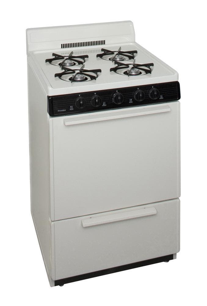 Premier SCK100TP0 Premier 24-Inch Gas Range  (Color: Biscuit)
