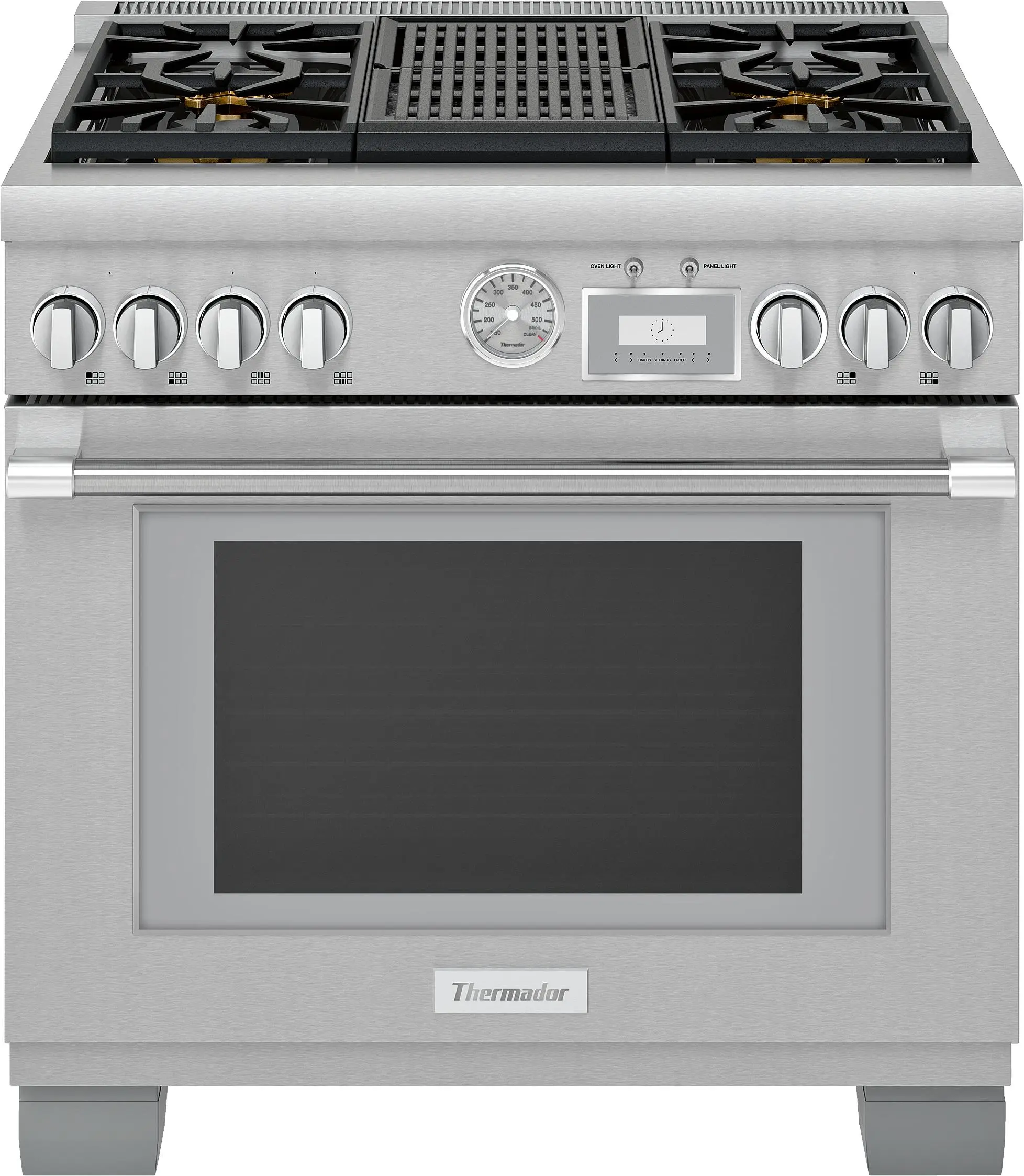 Thermador PRD364WLGU Stainless Steel with Grill