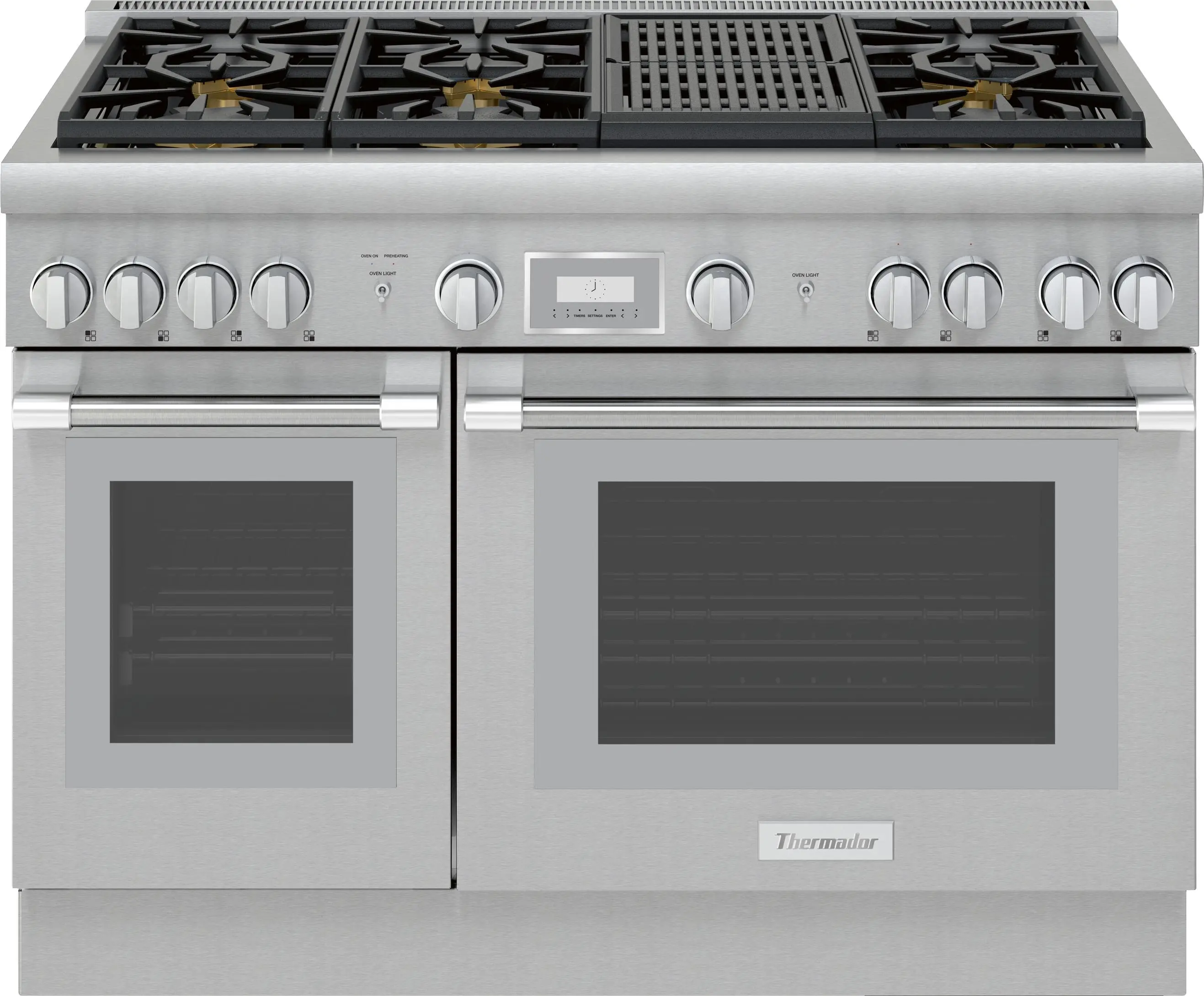 Thermador PRG486WLH Stainless Steel with Grill