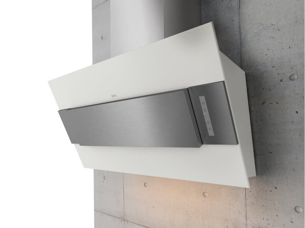 Zephyr AINM80AWX Powder Coated White with Stainless Steel Accent