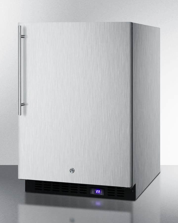 Summit SPFF51OSCSSHVIM Stainless Steel, Thin Pro Handle