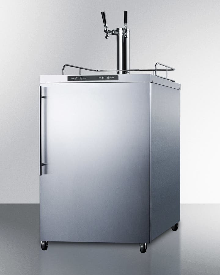 Summit SBC635MOSHVTWIN Stainless Steel, Pro Handle