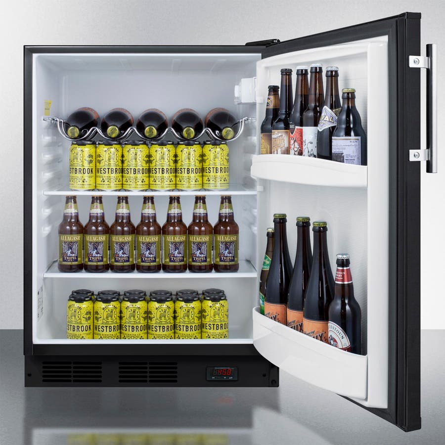 Summit FF63BDTPUBADA Black, ADA Compliant