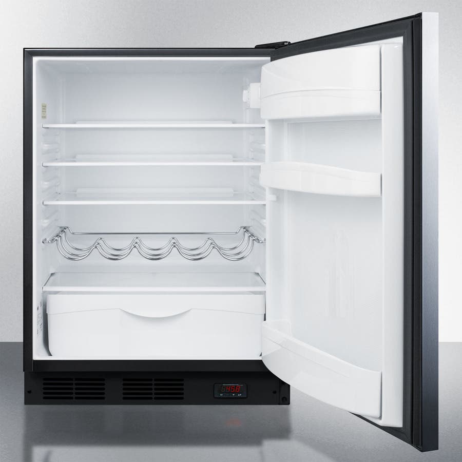 Summit FF63BDTPUBSSHHADA Stainless Steel/Black, ADA Compliant