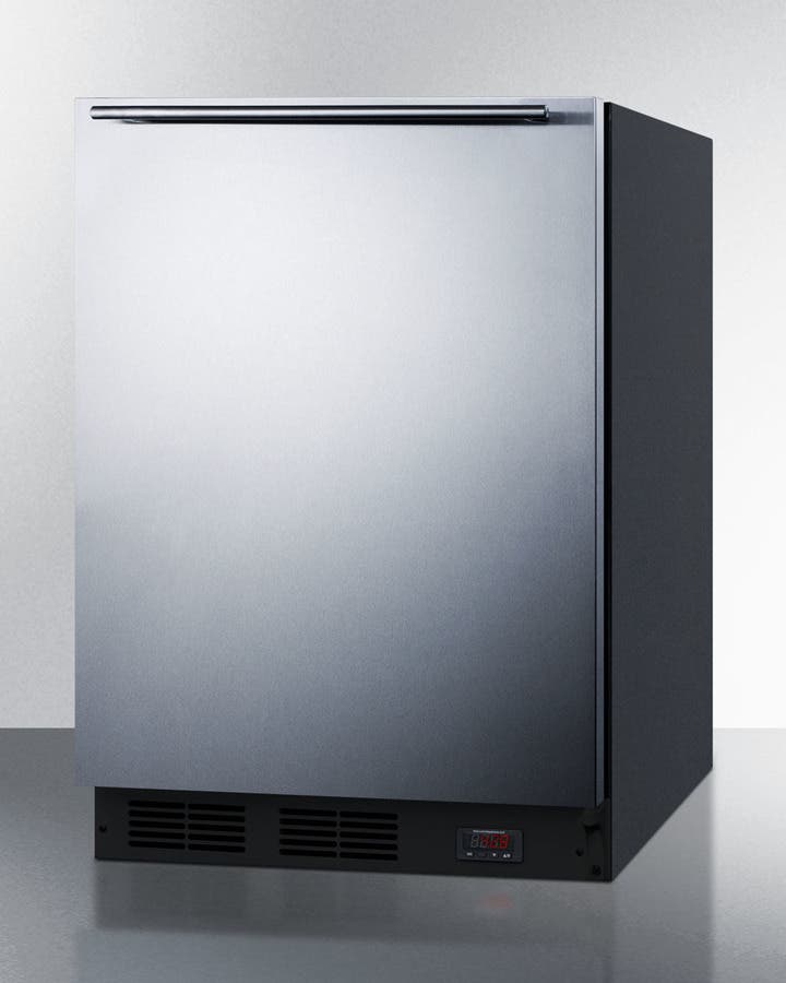 Summit FF63BDTPUBSSHHADA Stainless Steel/Black, ADA Compliant
