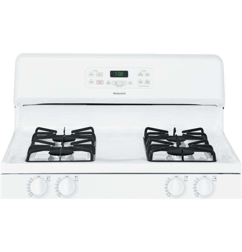 Hotpoint RGB780DEHWW White On White
