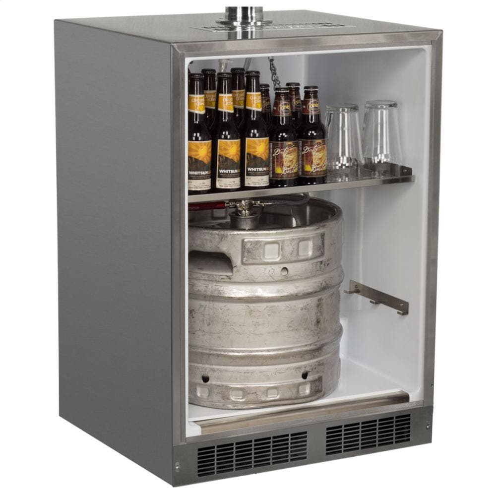 Marvel MO24BSSMRS Single Tap, Casters and Mug Rail, Right Hinge Door...