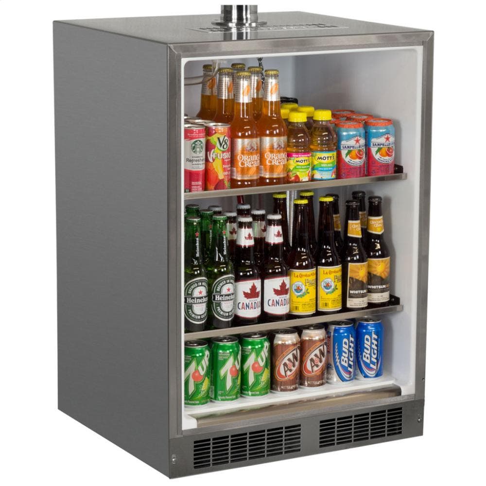 Marvel MO24BSSMRS Single Tap, Casters and Mug Rail, Right Hinge Door...