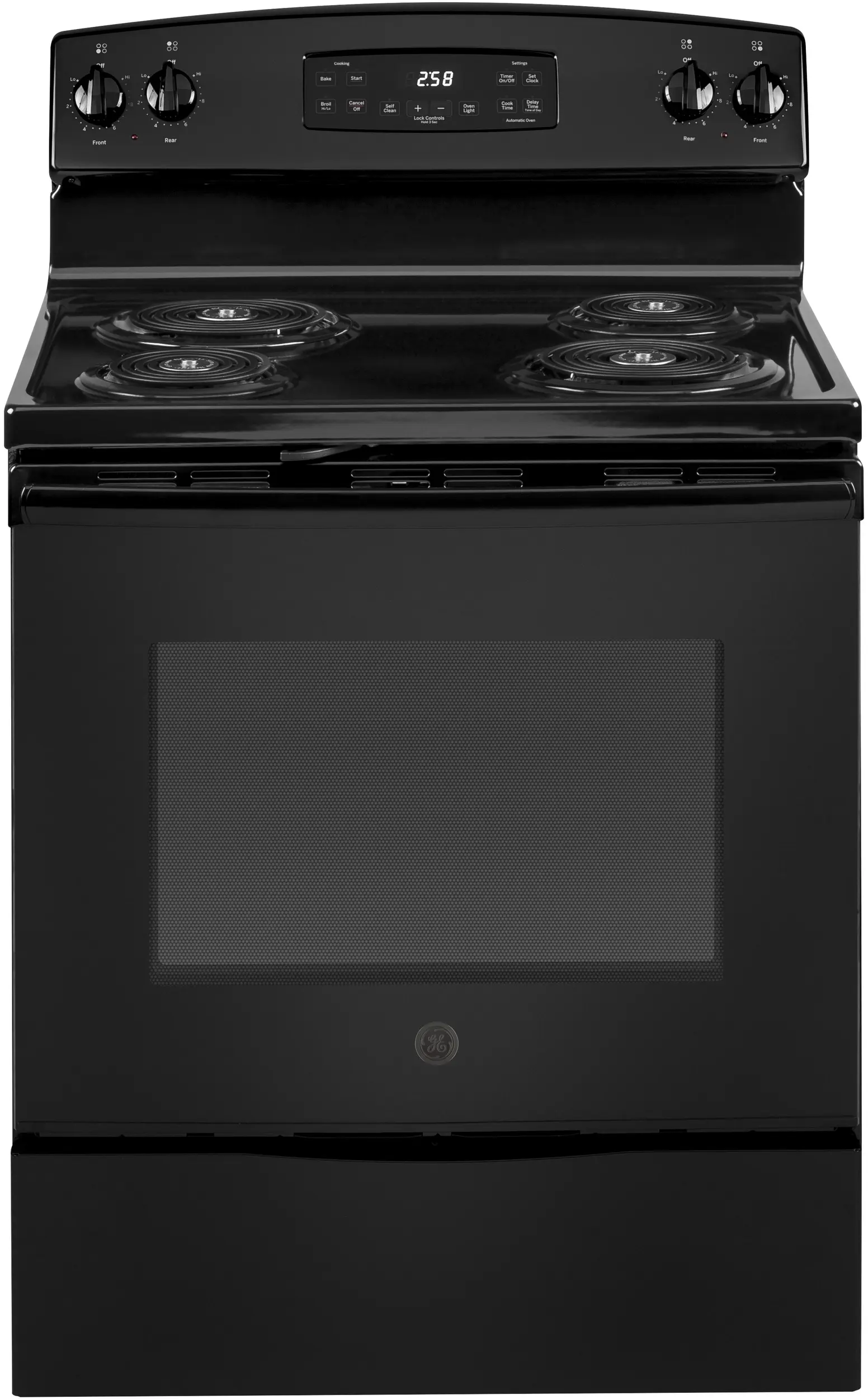 GE JB258DMBB Black