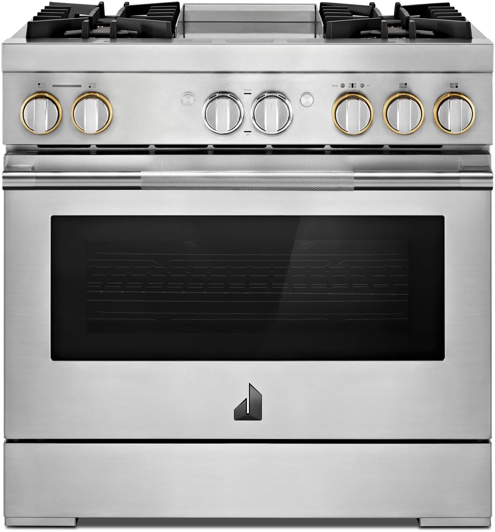 Jenn Air JDRP536HL 36 Inch Freestanding Dual Fuel Range Stainless