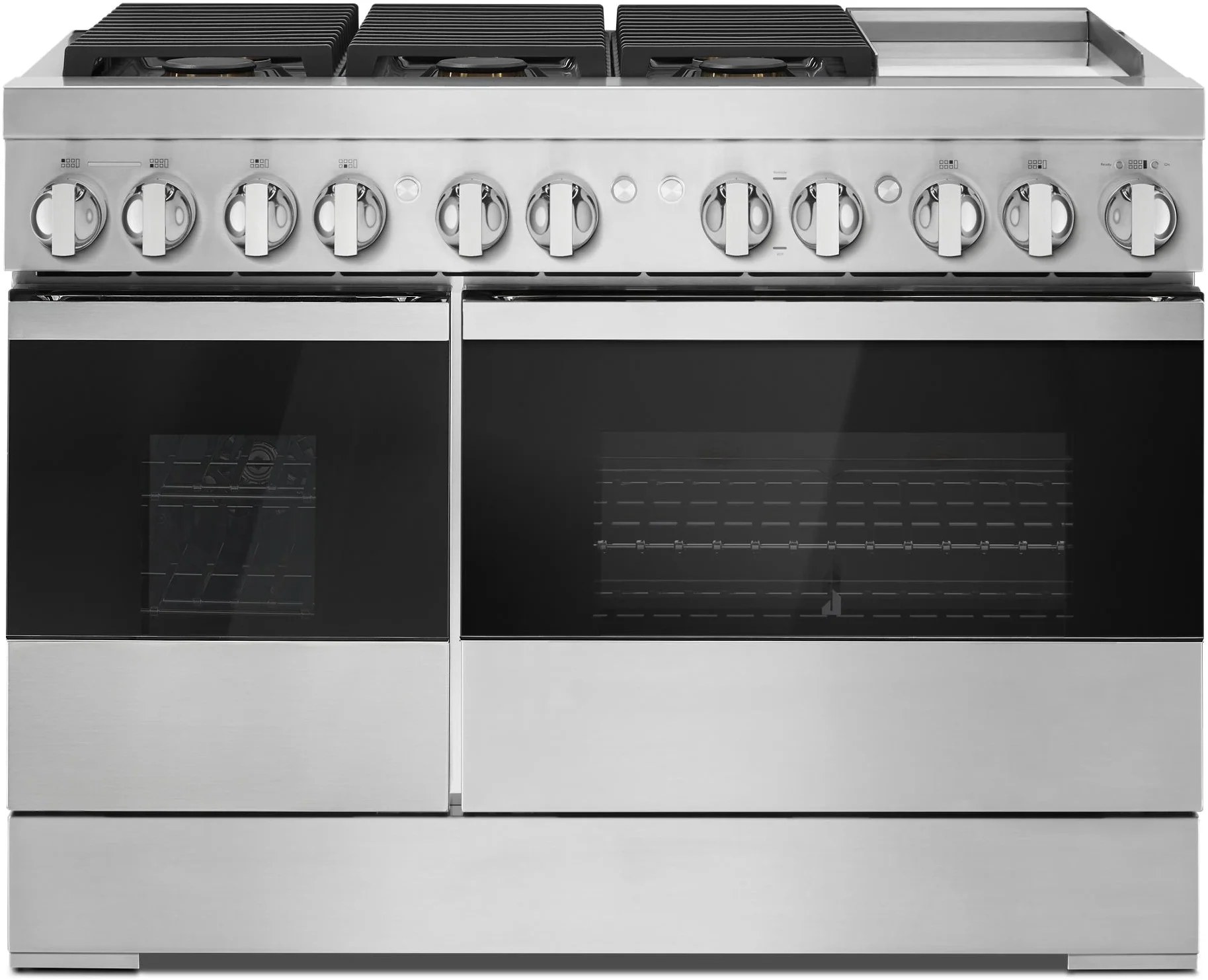 ロンヴェロップレショーファント Jenn Air JDRP548HM 48 Inch Freestanding Dual Fuel Range Floating