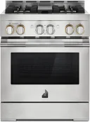 30 Inch Smart Freestanding Gas Range with 4 Sealed Brass Burners