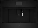 24 Inch Built-In Coffee System with Ground Coffee Compatibility, Water Reservoir, LED Lighting, Emotive Controls, Concealed Storage, Removable Brewing Unit, Stealth Flush Design, 3.5 Inch LCD Display, and Cup Tray with Integrated Drip Tray