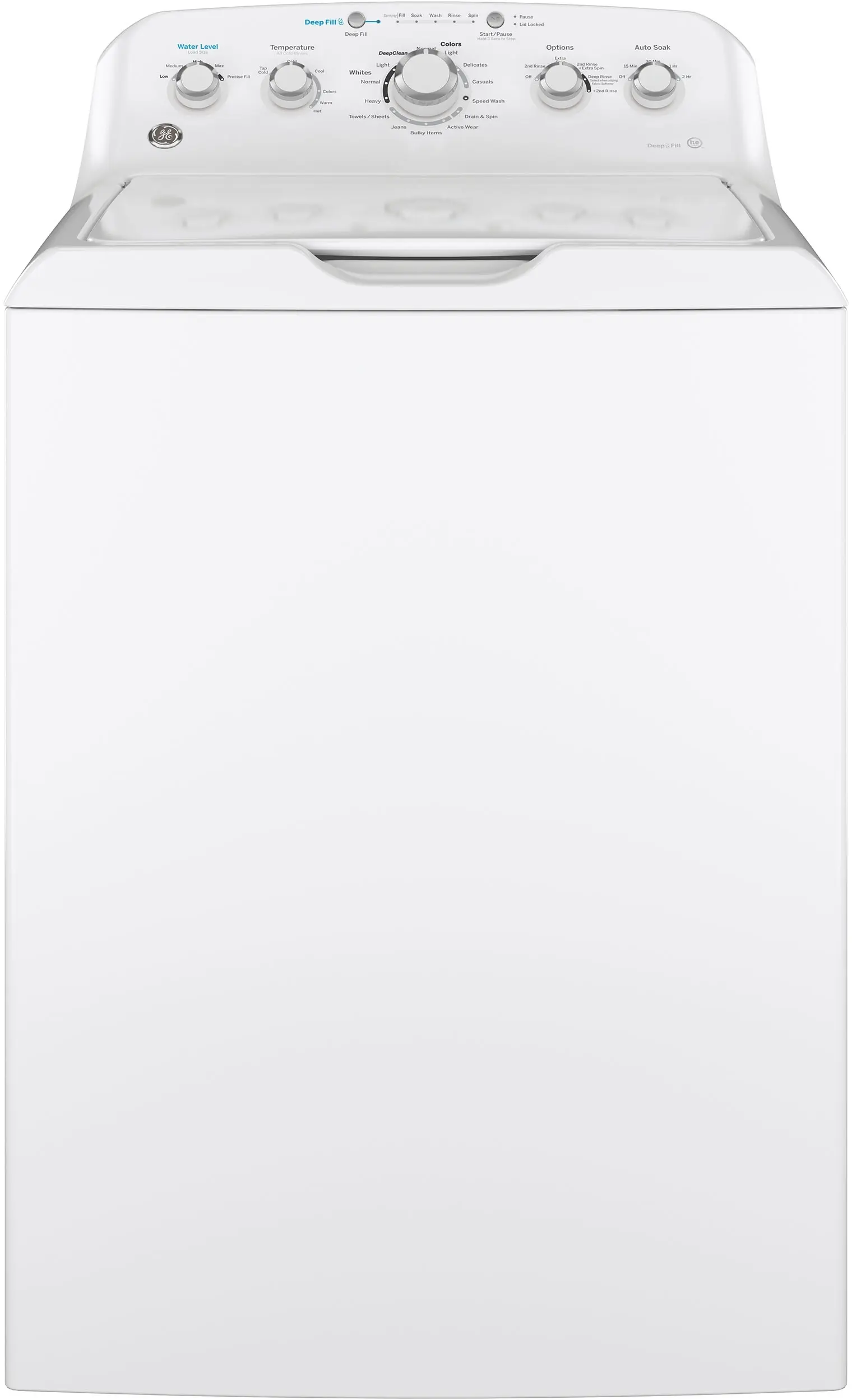 GE GTW465ASNWW White