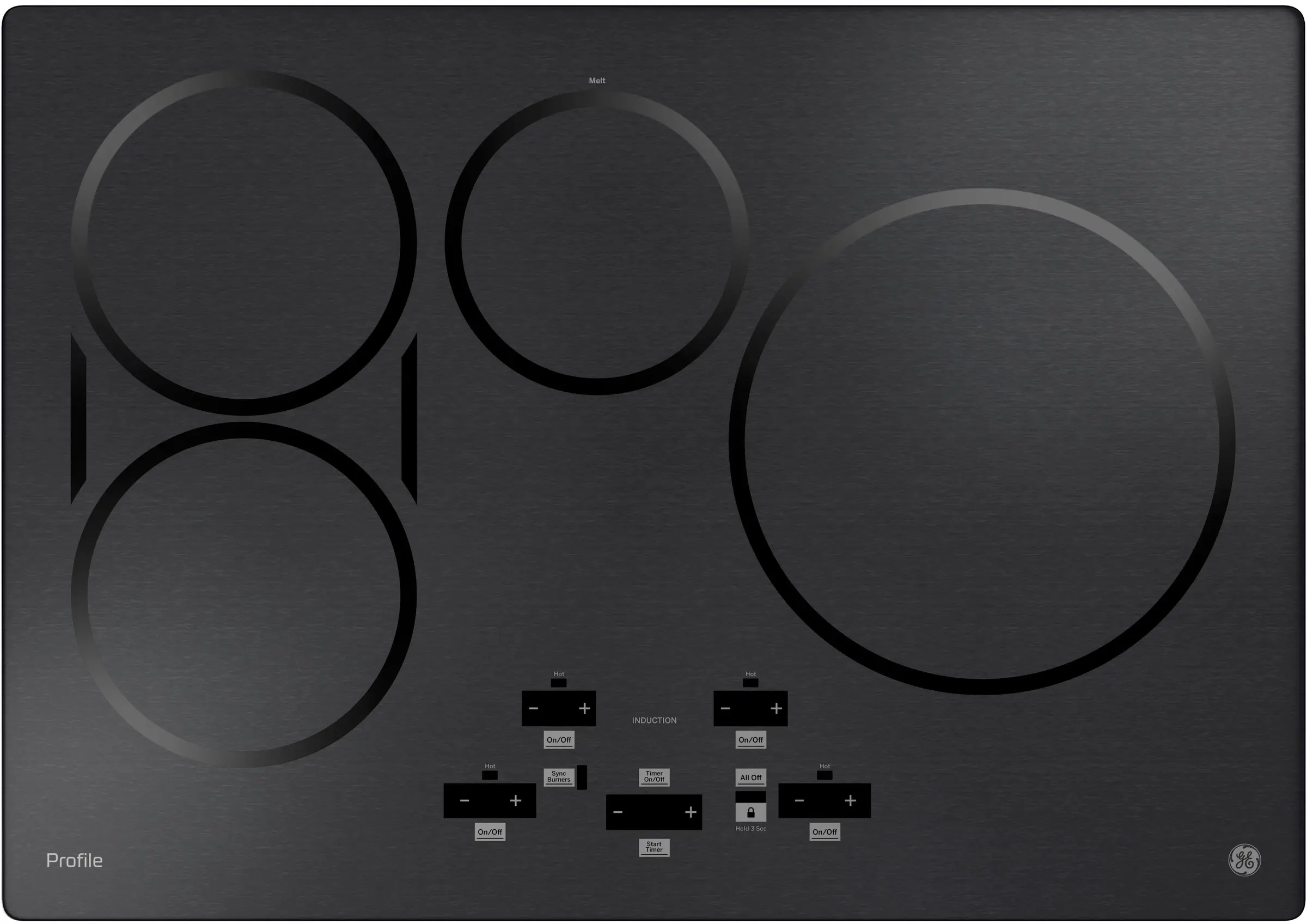 GE PHP9030BMTS Black Stainless Steel