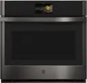 30 Inch Smart Single Wall Oven with 5 cu. ft. Total Capacity, Wi-Fi, 7" Brilliant Touch Display, True European Convection with Direct Air, Precision Cooking Modes, Self-Clean with Steam, Scan-to-Cook, Hidden Bake Element, 10-pass Dual Broil Element, Hot Air Frying, Dehydrate, and Sabbath Mode