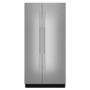 42 Inch Fully Integrated Built-in Side-by-side Refrigerator Panel-kit