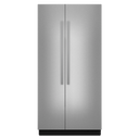 42 Inch Fully Integrated Built-in Side-by-side Refrigerator Panel-kit